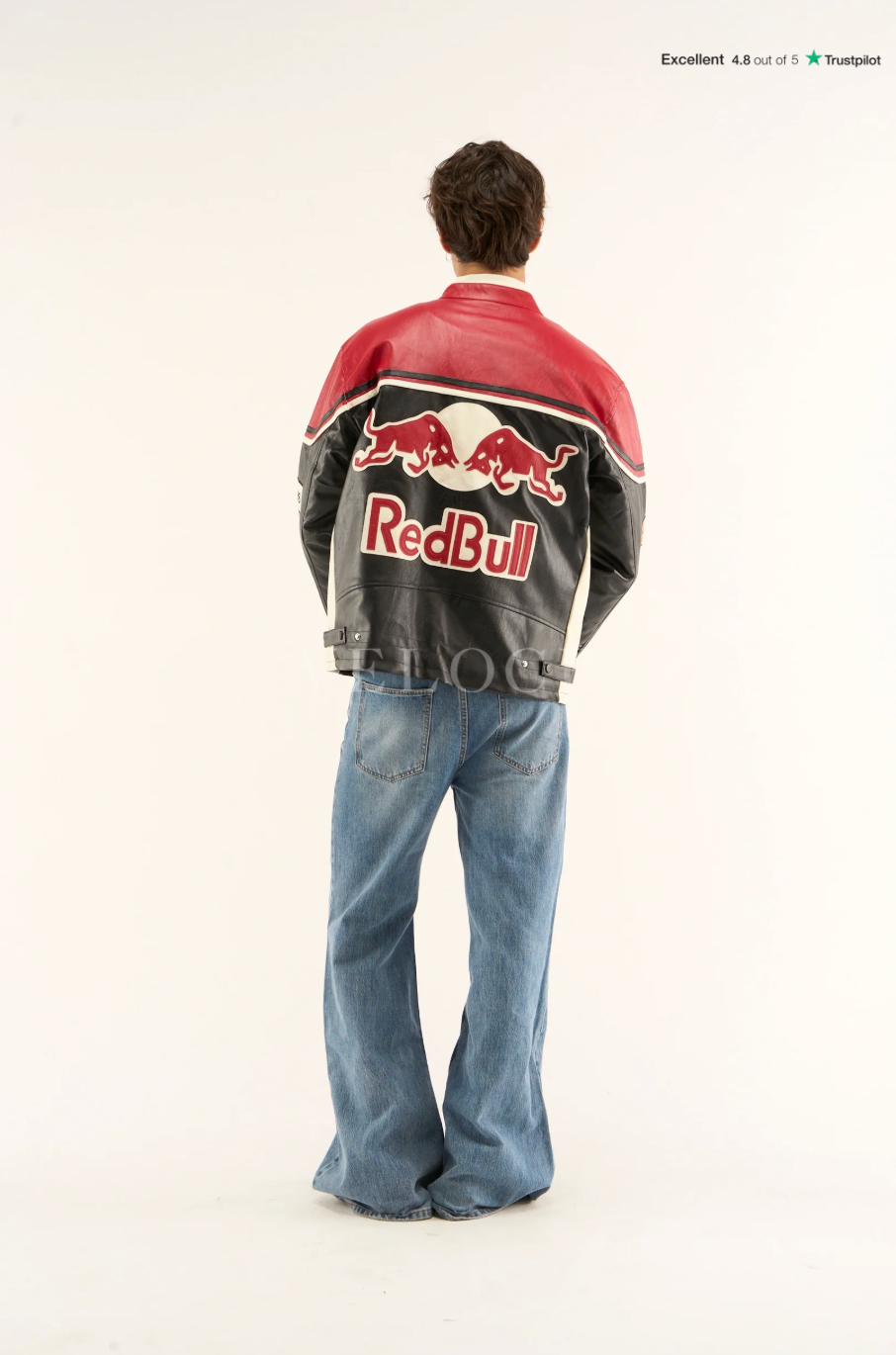 Red Bull Leather Racing Jacket